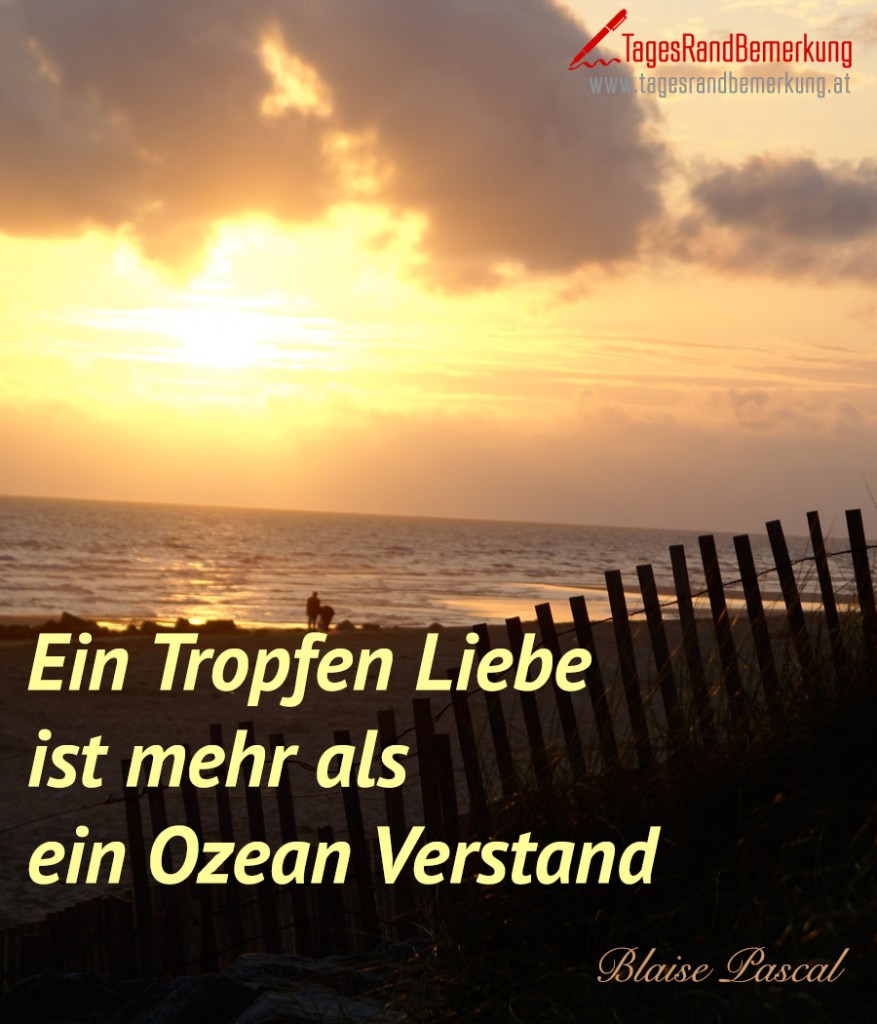 Ein Tropen Liebe ist mehr als ein Ozean Verstand.