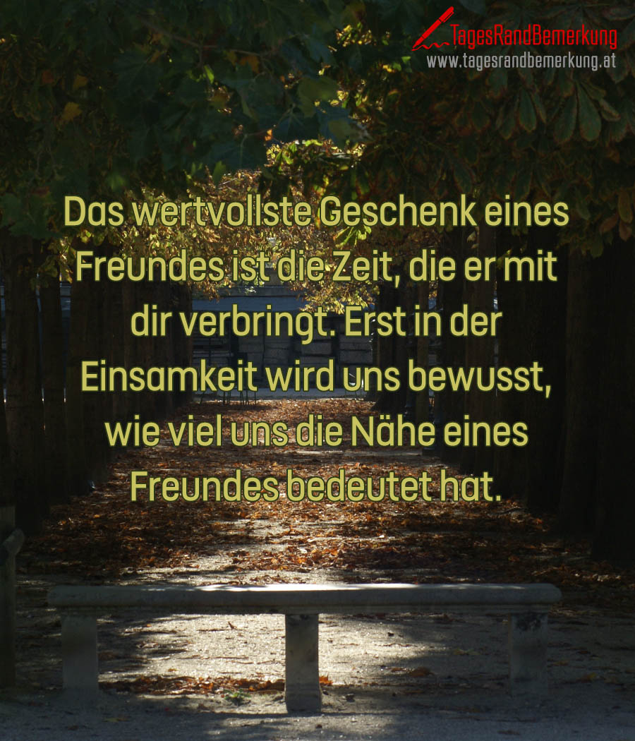 Distanz spruch 100 »Packende«