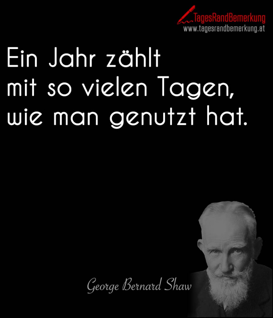 Ein Jahr zählt mit so vielen
