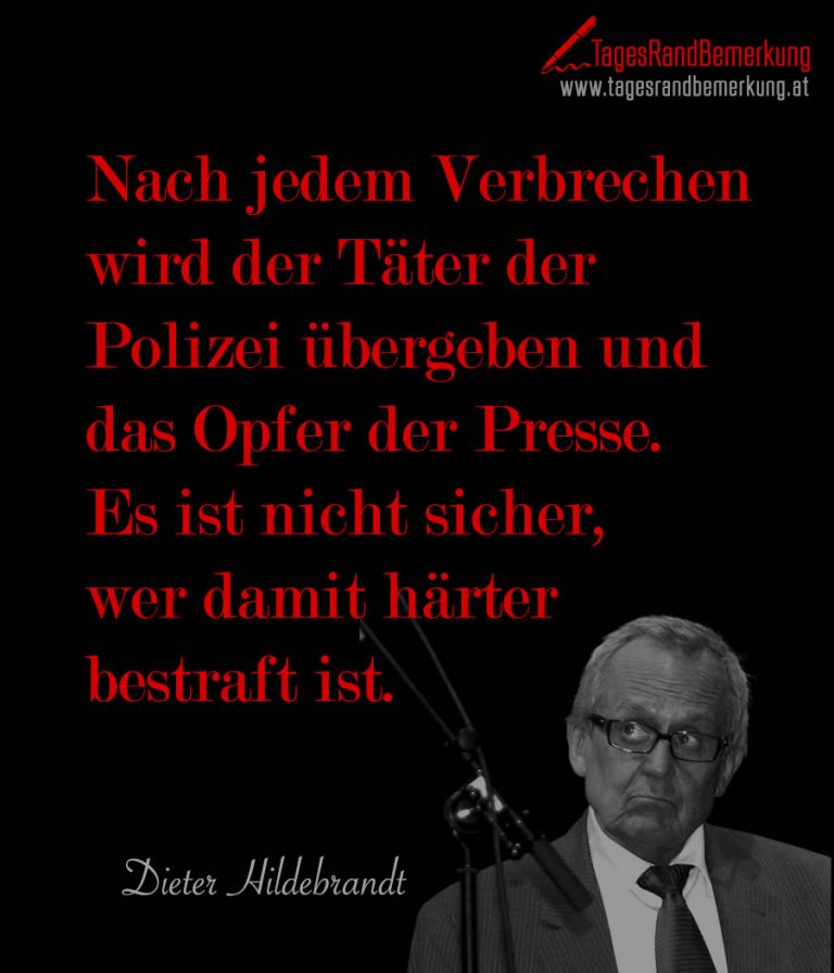 Zitate mit dem Schlagwort Journalismus der Die TagesRandBemerkung