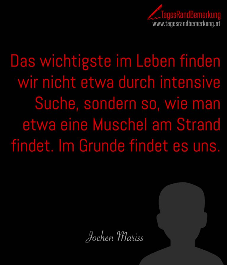 Zitate mit dem Schlagwort Jochen Mariss der Die TagesRandBemerkung