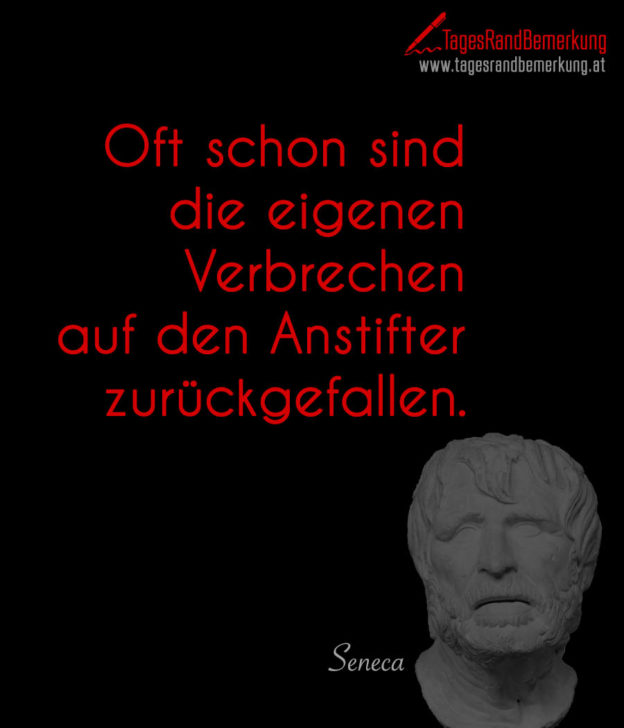 Zitate mit dem Schlagwort Seneca der Die TagesRandBemerkung