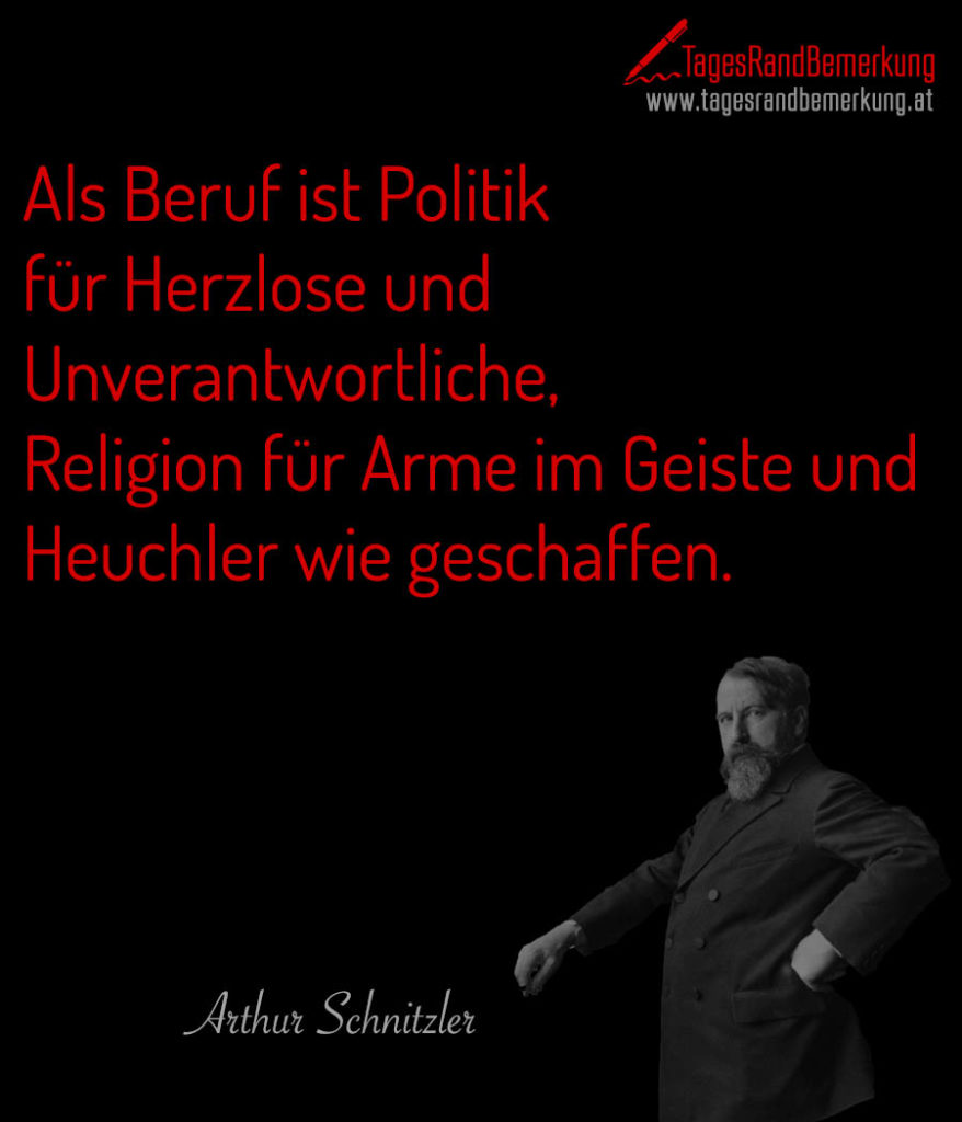 Zitate in der Kategorie Politik der Die TagesRandBemerkung