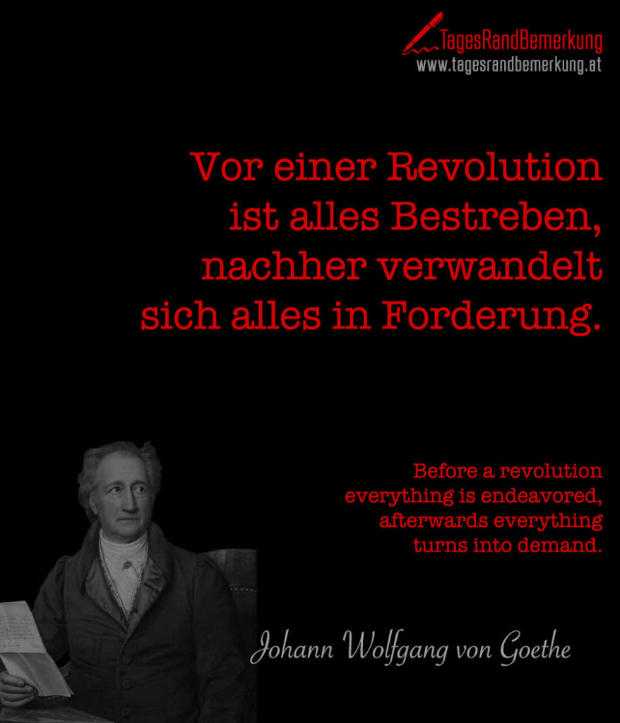 Zitate in der Kategorie Politik der Die TagesRandBemerkung